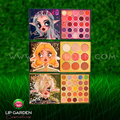 PALETA MAQUILLAJE FORWARD COLOR BOOK - 59 TONOS - SOMBRAS COLORETES E ILUMINADORES