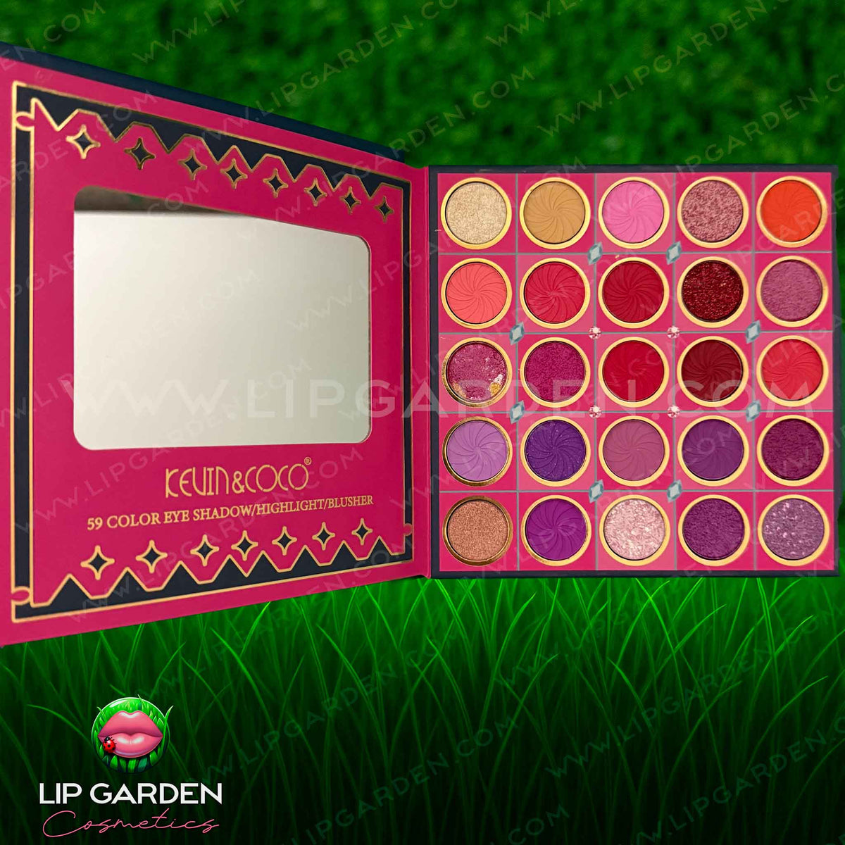 PALETA MAQUILLAJE FORWARD COLOR BOOK - 59 TONOS - SOMBRAS COLORETES E ILUMINADORES
