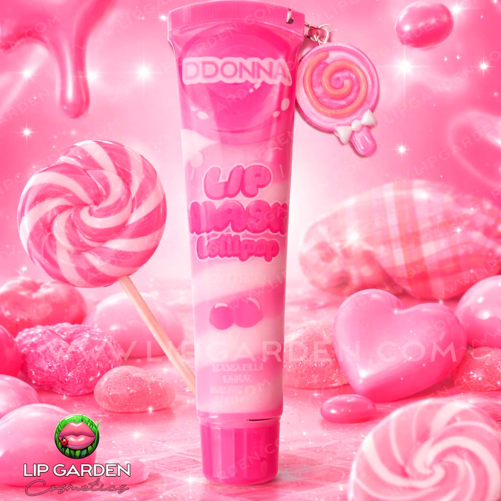 LIP MASK LOLLIPOP EN TUBO CON CHARM DE PIRULETA