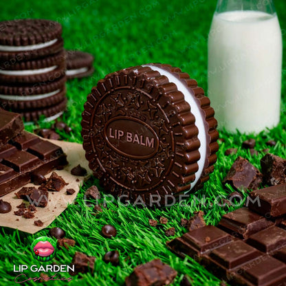 BÁLSAMO LABIAL EN FORMA DE GALLETA DE CHOCOLATE
