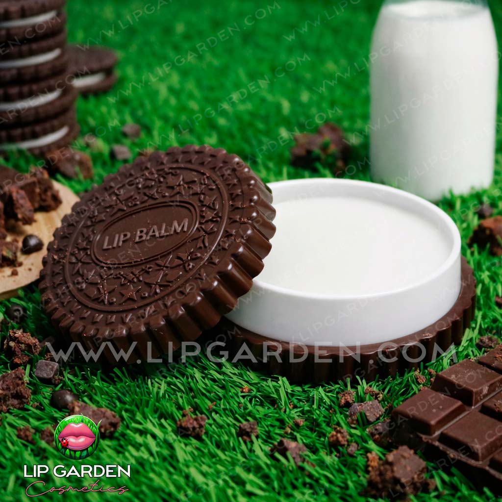 BÁLSAMO LABIAL EN FORMA DE GALLETA DE CHOCOLATE