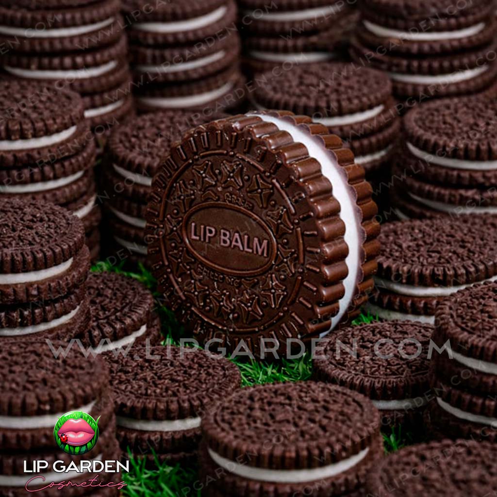 BÁLSAMO LABIAL EN FORMA DE GALLETA DE CHOCOLATE