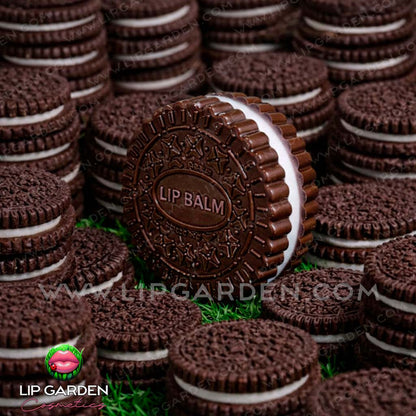 BÁLSAMO LABIAL EN FORMA DE GALLETA DE CHOCOLATE