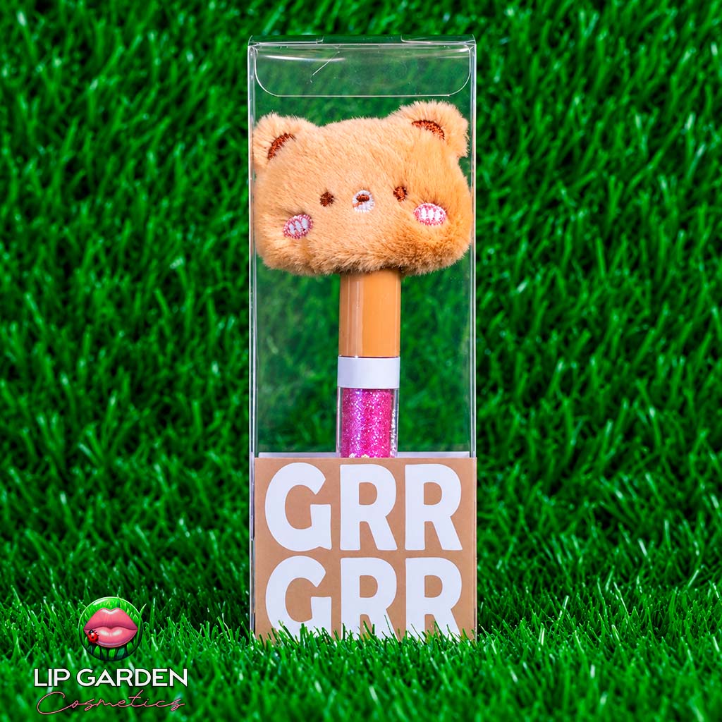 LIPGLOSS PELUCHE - GLOSS CON GLITTER EN 4 DISEÑOS