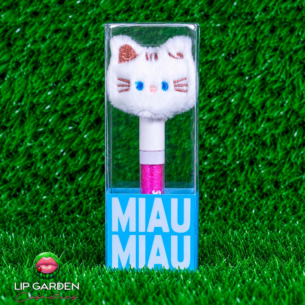 LIPGLOSS PELUCHE - GLOSS CON GLITTER EN 4 DISEÑOS