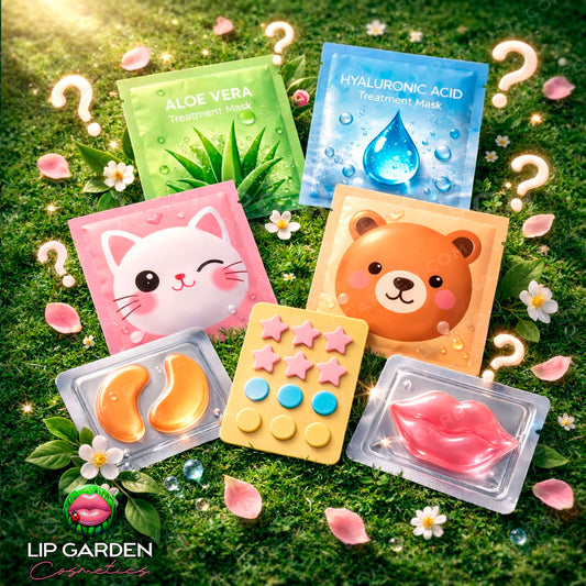SKINCARE BAGS SORPRESA | PACK SKINCARE SORPRESA | LIP GARDEN