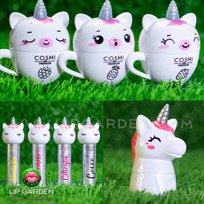 PACK MAGIC GARDEN | 4 LABIALES SORPRESA | LIP GARDEN