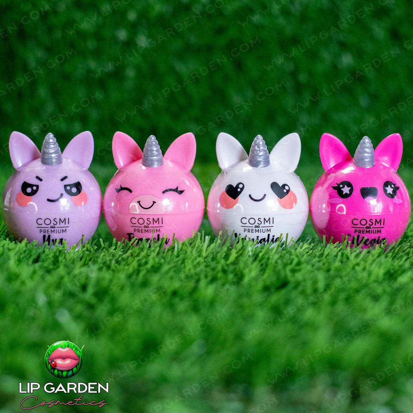 PACK MAGIC GARDEN | 4 LABIALES SORPRESA | LIP GARDEN